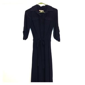 Beth Bowley Navy Maxi Dress